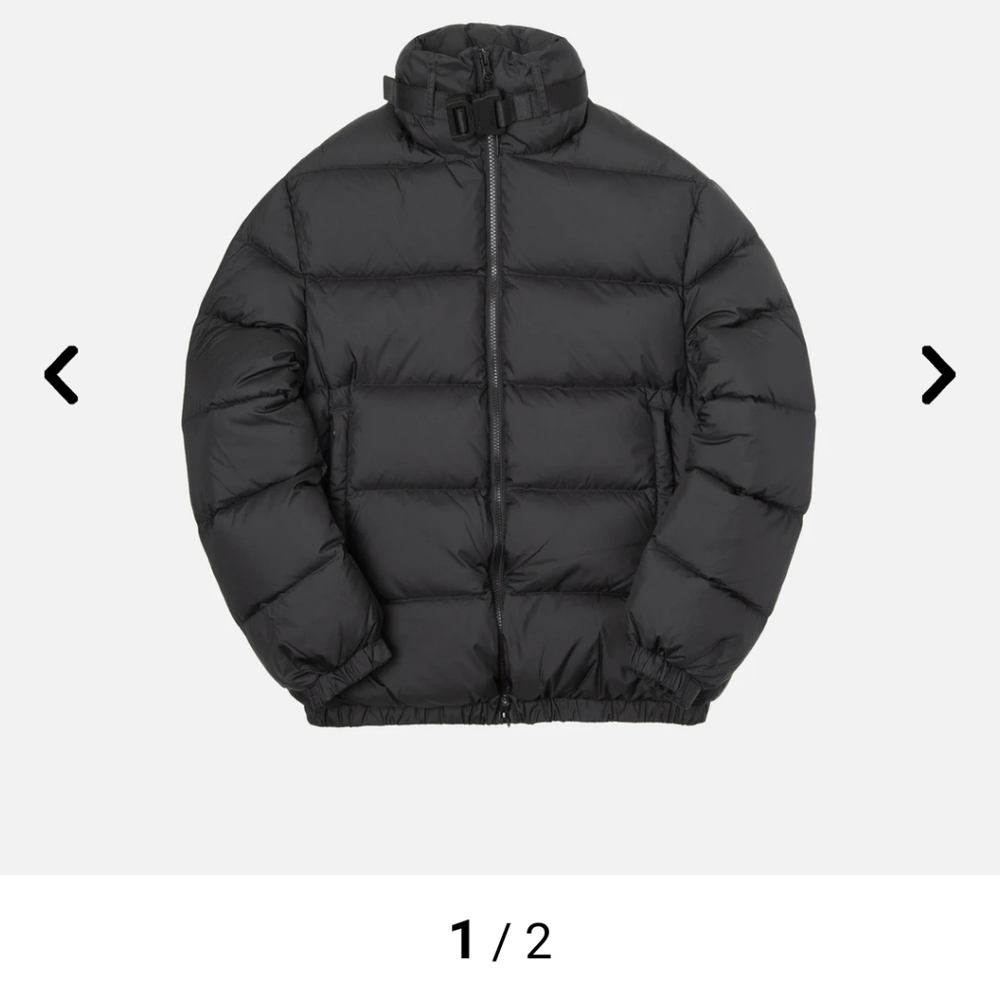 1017 ALYX 9SM unisex puffer coat with nylon buckle